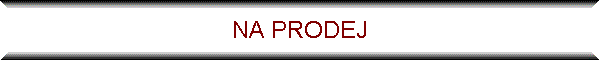 NA PRODEJ